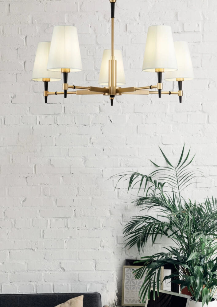Lampadario classico Zaragoza 5 luci Maytoni H001CL-05BS