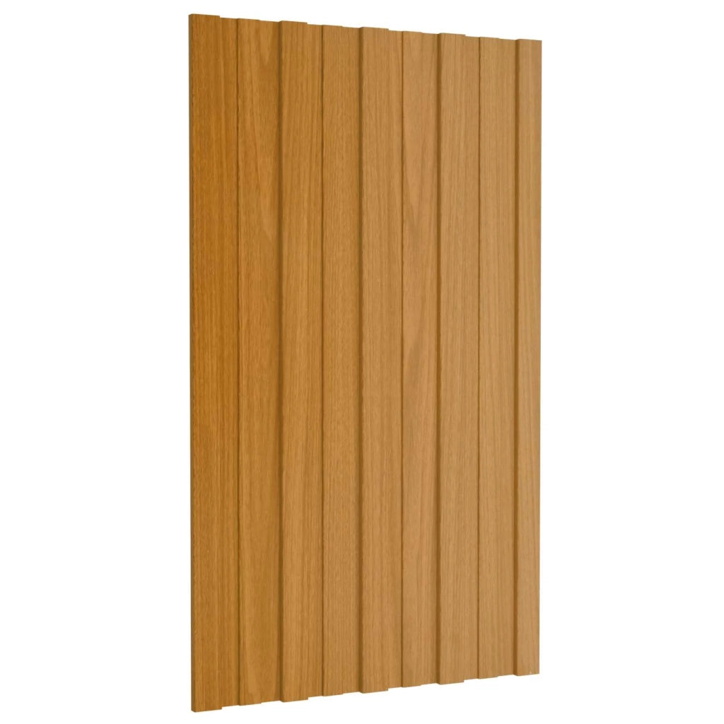 Pannello per tetto 36 pcs Naturale 80 x 45 cm Acciaio zincato