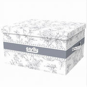 Trade Shop - Box Portatutto Scatola Contenitore Salvaspazio Organizer 35x30x20cm Fantasia 87321 -
