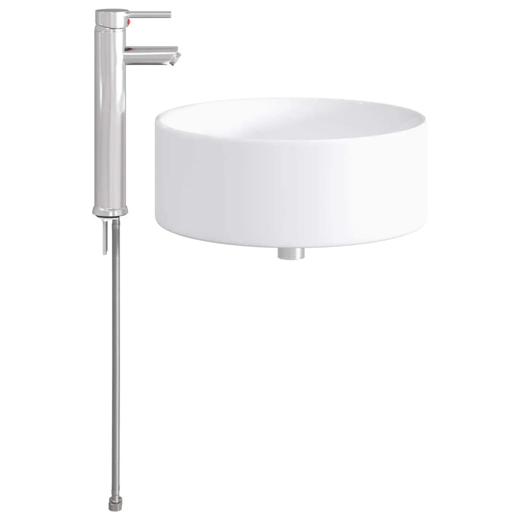 Lavabo da bagno Cromato 40,5 x 40,5 x 15,5 cm Metallo 890240