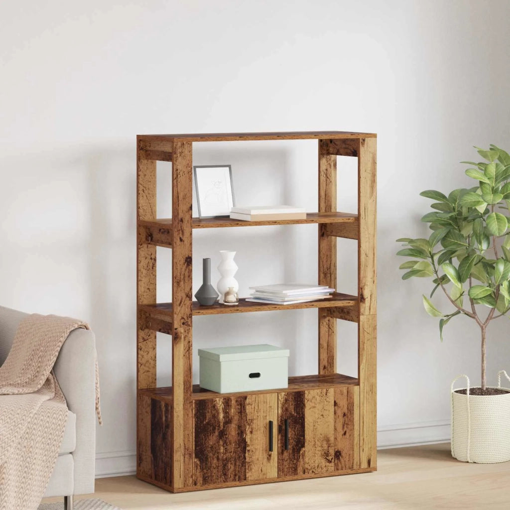 Credenza | Madia | Buffet da pranzo | Armadio da pranzo Legno vecchio 30 x 80 x 119.5 cm Legno multistrato