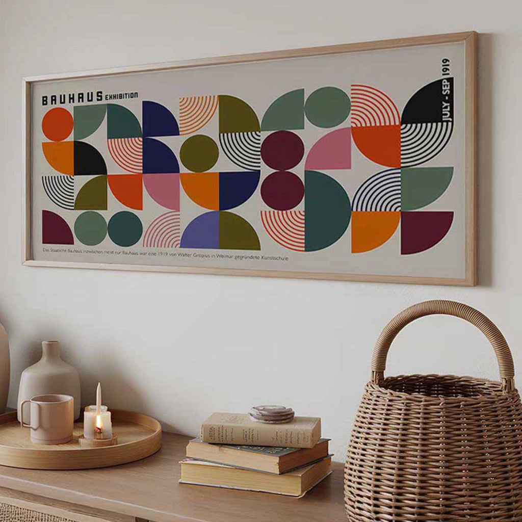 Miseba, Quadro Materiale Struttura in Legno Nobilitato, 50x120h cm Multicolore