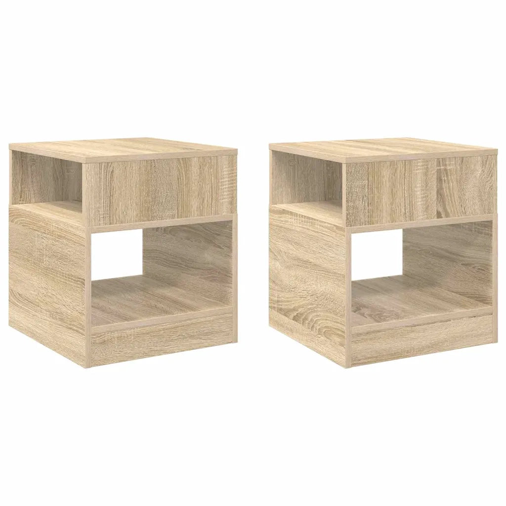 Tavolino 2 pcs Rovere Sonoma 40,5 x 40 x 45 cm