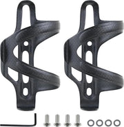 Supporto per bicicletta a carbonio ultraleggero - Drink holder robusto per mountain bike e biciclette da corsa (2 pezzi)