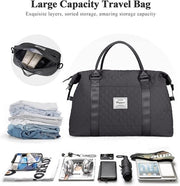 Borsa a mano Weekend Borsa impermeabile Borsa da spiaggia Borsa da fitness per donne da utilizzare in palestra e in viaggio