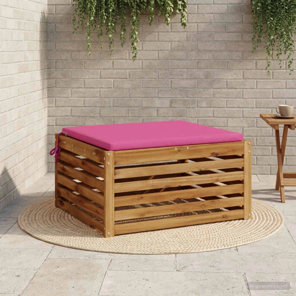 Cuscino per Sedia in Unico Pezzo SOEST 100% Poliestere Rosa 944633