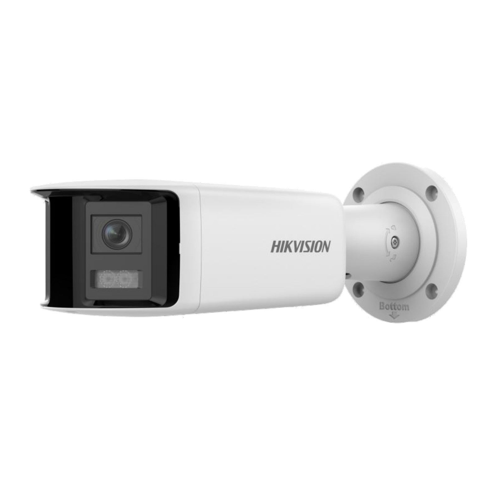 Hikvision Bullet Panoramica ColorVu 2x 4Mp 2.8mm IP PoE DS-2CD2T47G2P-LSU/SL