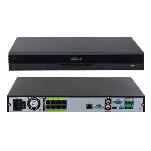 Dahua Nvr 8Ch 1U 8PoE WizSense Pro NVR5208-8P-EI