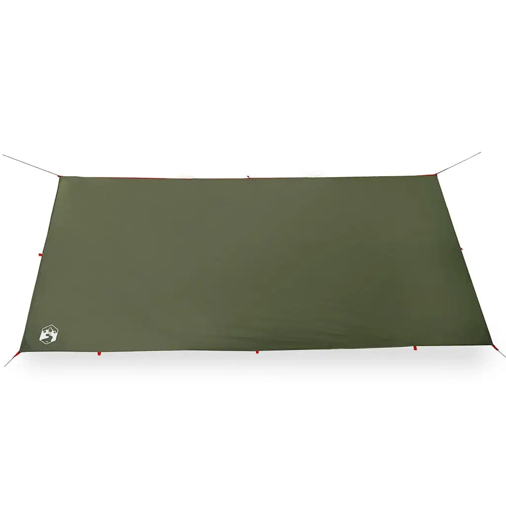 Telone da Campeggio Verde Oliva 406x306 cm Impermeabile 4009597