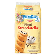 Mulino bianco flauti alla stracciatella in confezione da 8 flauti - 280 grammi totali