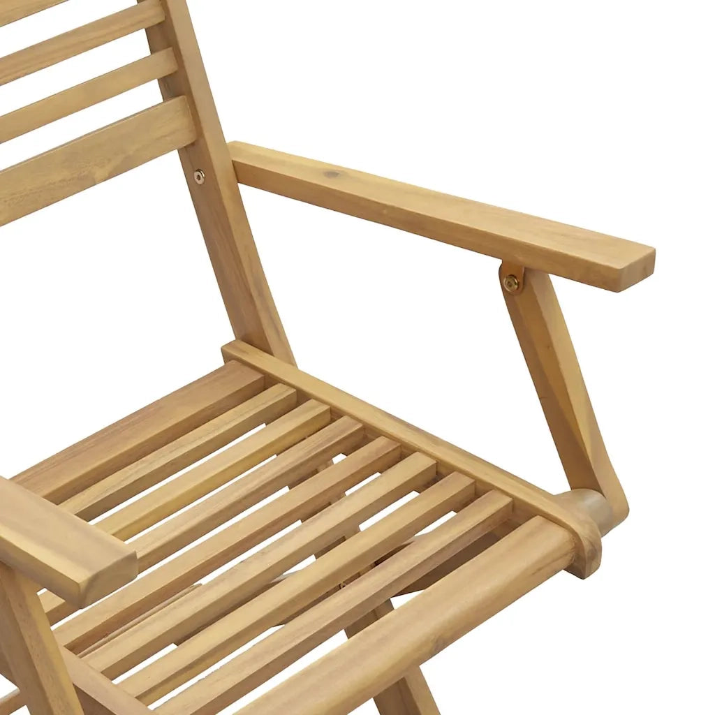 Set da Pranzo da Giardino 9 pz Legno Massello di Acacia 3295004