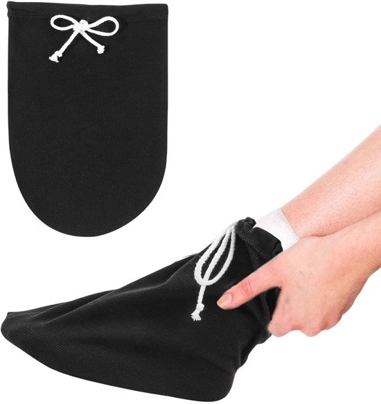 Gips per protezione idrorepellente - Corda di sostegno elastica - Adattabile - Per uso sotto la ginocchia - Lunghezza 34 cm - Larghezza 22,5 cm - Gips per protezione del piede