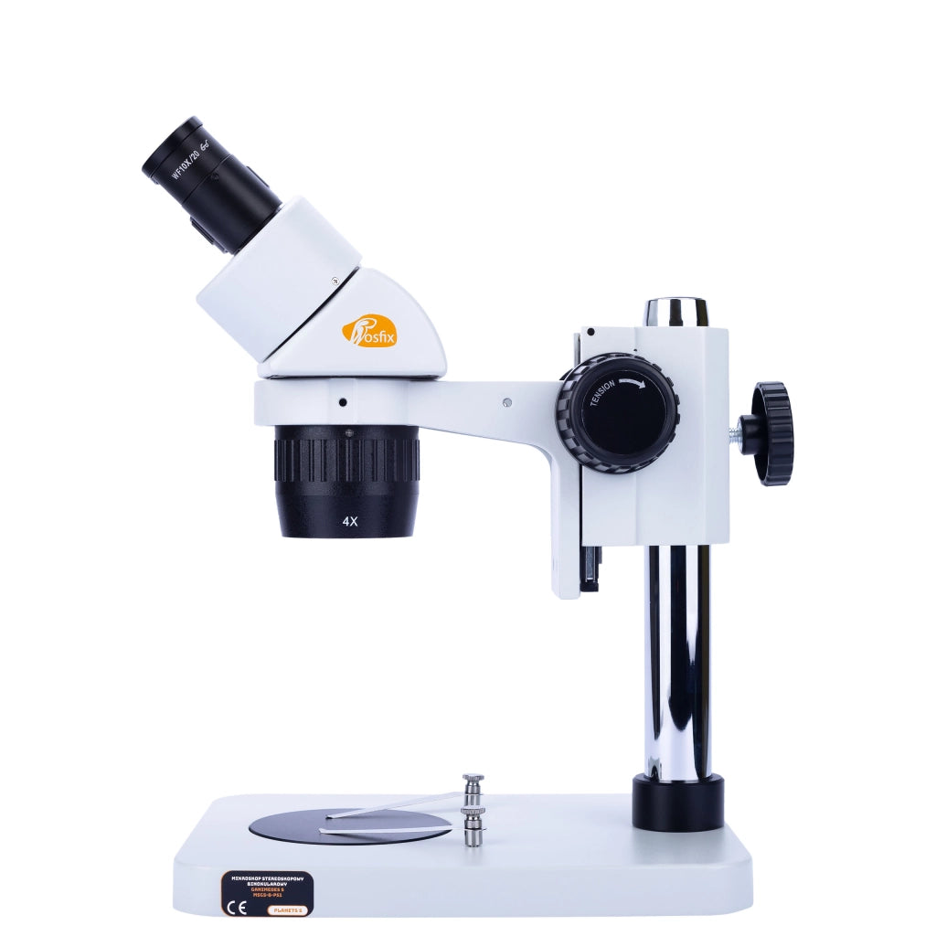 Microscopio Stereoscopico Binoculare Ganimedes S MSGS-B-PS1 – Testa Inclinata 45°, Zoom 20/40x, Oculare WF10x/20