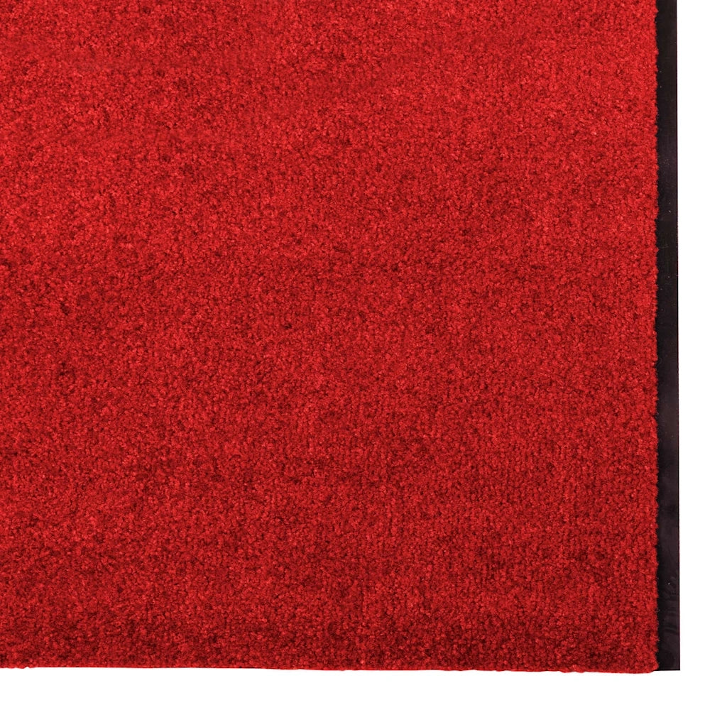 Tappetino Altro Rosso e Nero 120 x 400 cm Poliammide e PVC 4100728