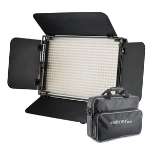 luce LED dimmerabile Niova 600 Plus Bi-Color + slot per batterie I Luce video e luce fotografica 36W, 3200-5600K, 4200LM I Luce da studio e luce continua mobile I Luce in streaming