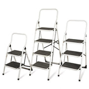 Sgabello Step Metallo 4 Scalini 145X48X7 Chiuso - Biacchi Ettore