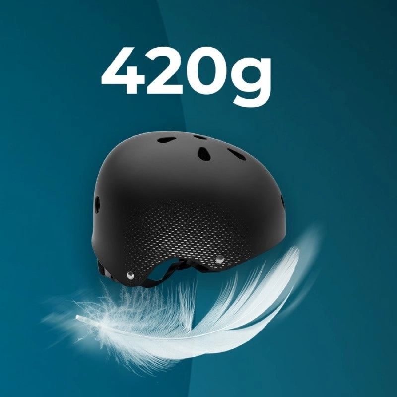 CECOTEC 07344 - Casco BrainGuard Urban Black S-M