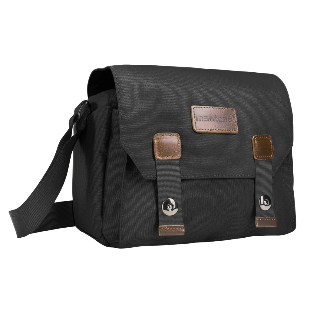Mantona borsa fotografica Milano piccolo nero