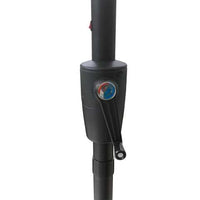 Ombrellone da Giardino Ø3xh2,4 m in Alluminio Benjamin Crema