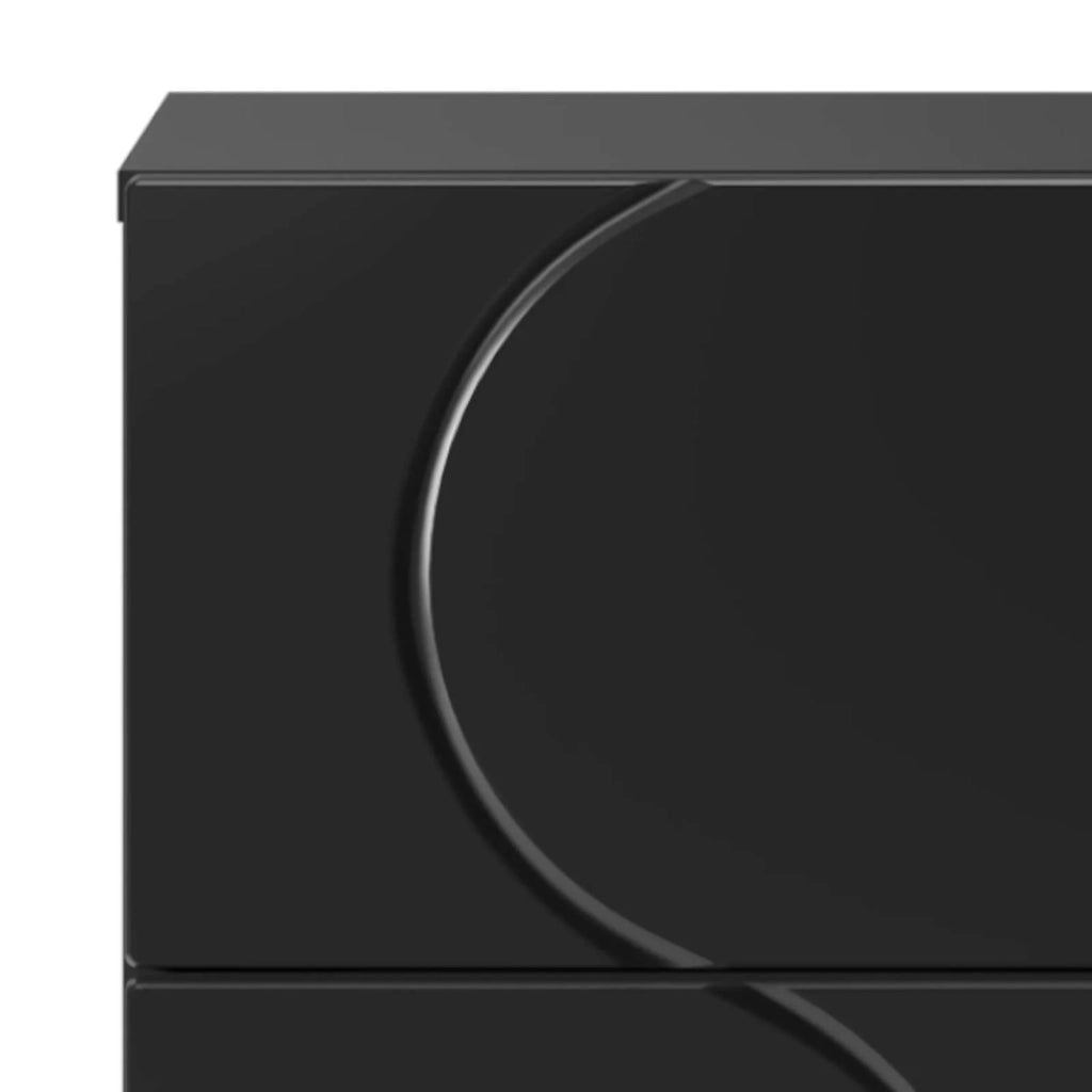 Credenza Nero 33,5 x 34,5 x 75 cm Legno ingegnerizzato 8011514