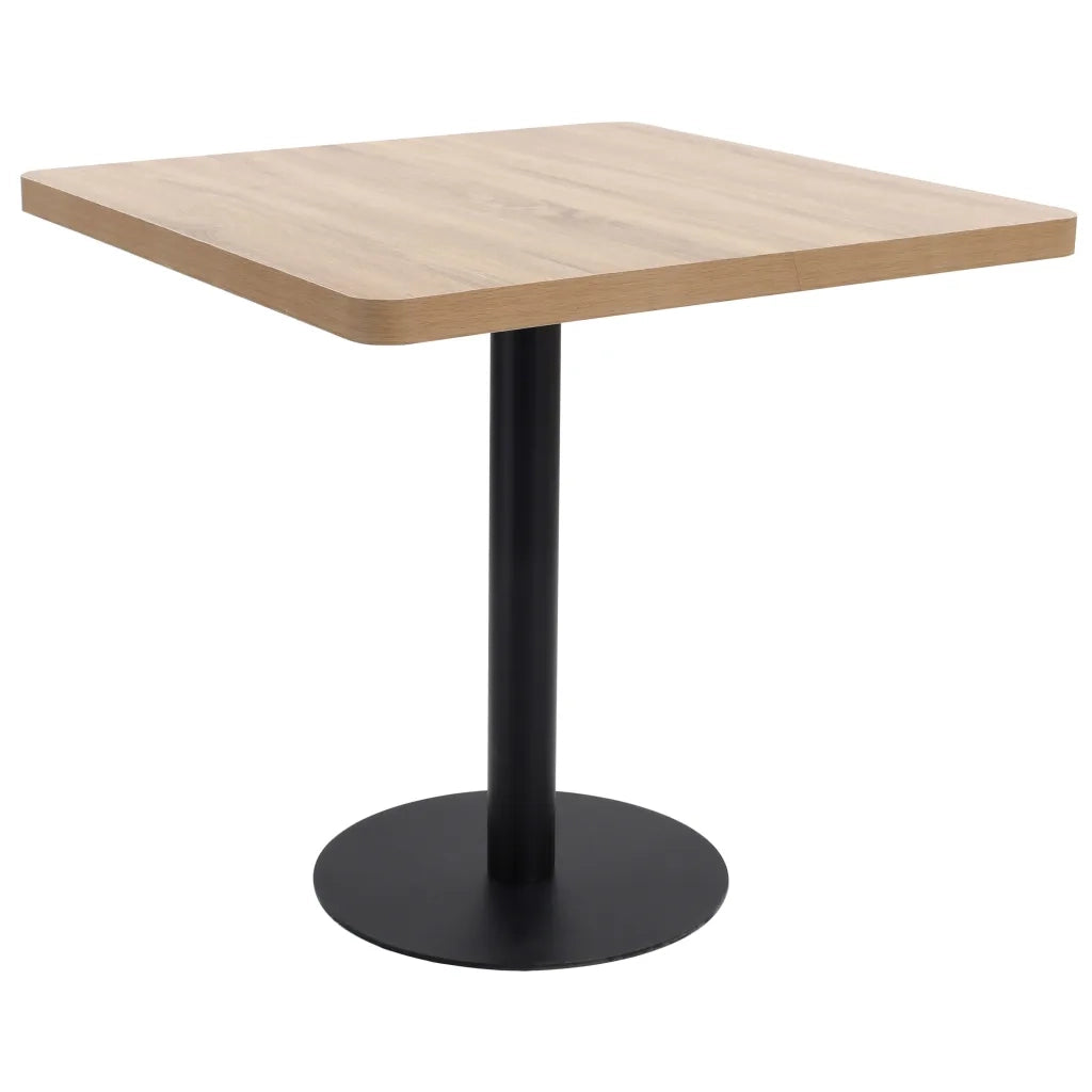 Tavolo da Bistrot Marrone Chiaro 80x80 cm in MDFcod mxl 127167
