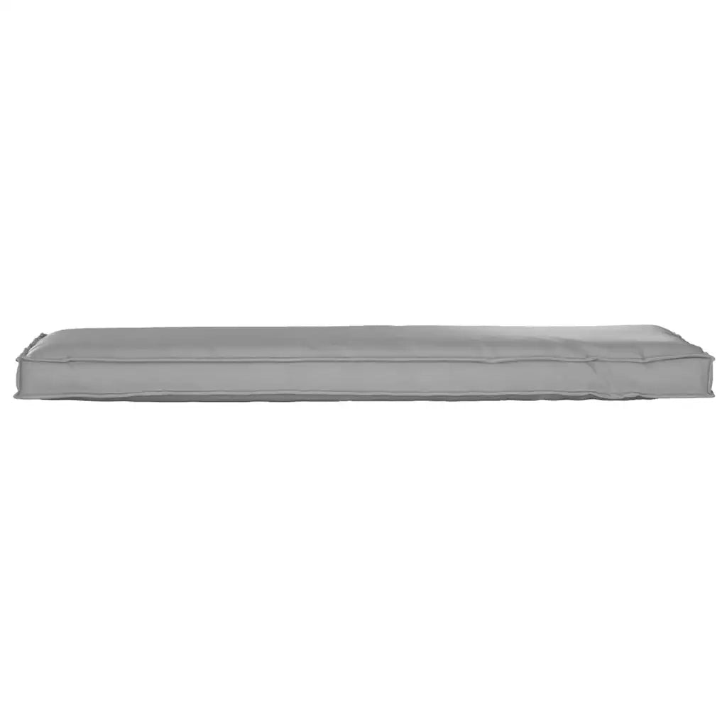 Cuscino Grigio 140 x 40 x 8 cm Tessuto Oxford 42001649