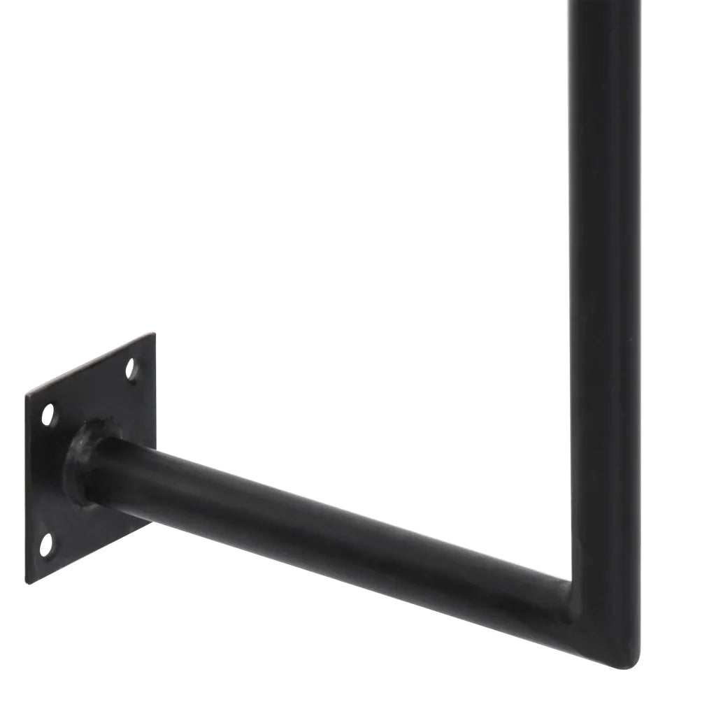 Scrivania | Tavolo da Ufficio a Parete 90x40x170 cm in Legno Massello di Acacia