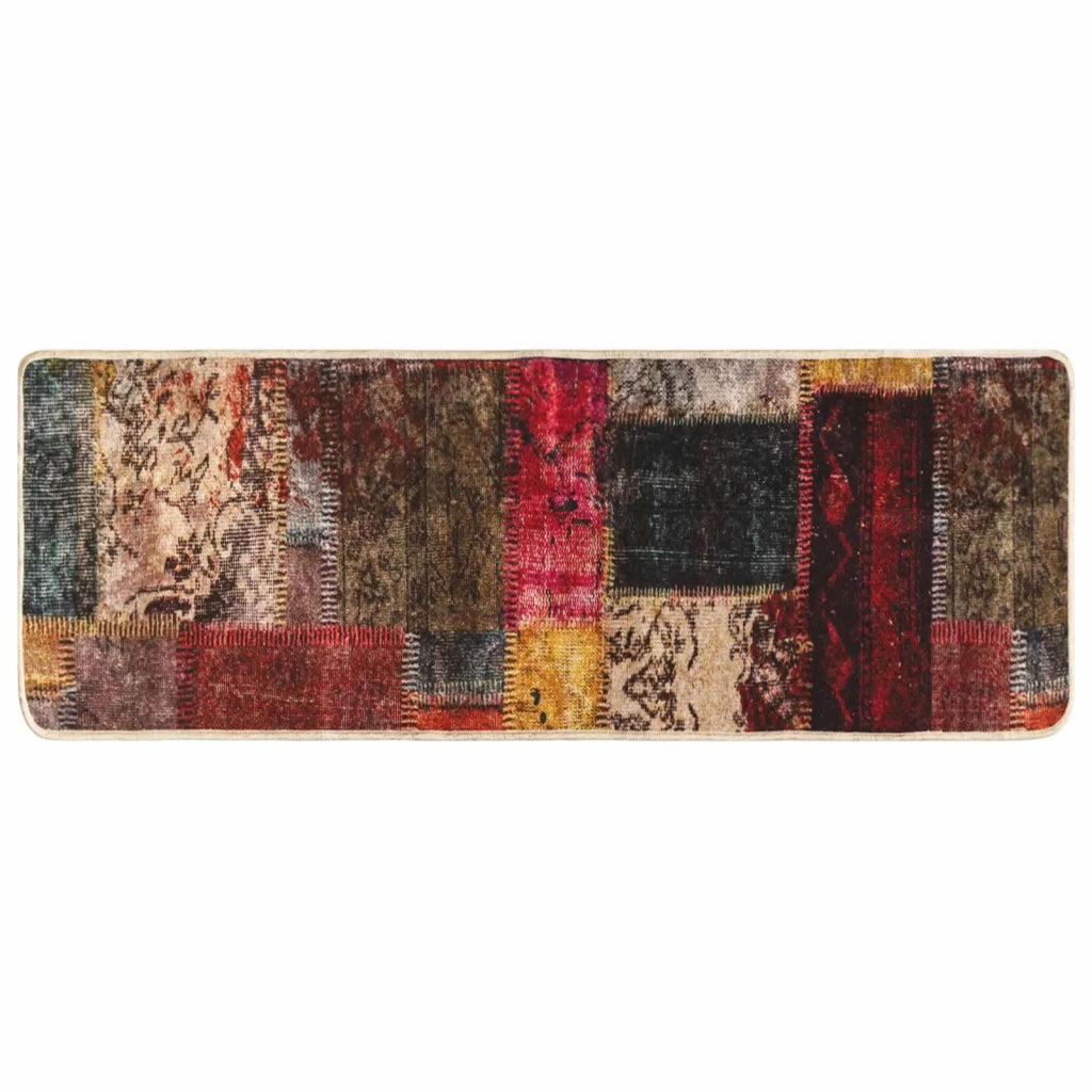Runner Tappeto MARSA Multicolore 100 x 250 cm Poliestere e PVC