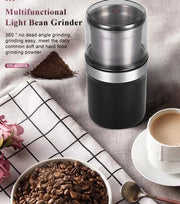 Molitore per spezie, 200W potente macchina per macinare il caffè, capacità di 100g, adatta per caffè in grani, spezie e semi.