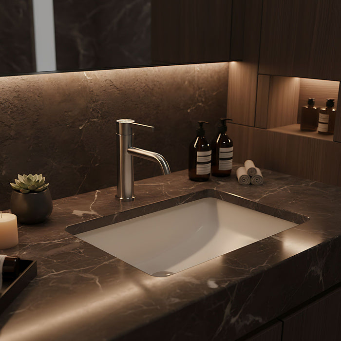 Rubinetto Da Lavabo Rea Foster Nickel Brush Low