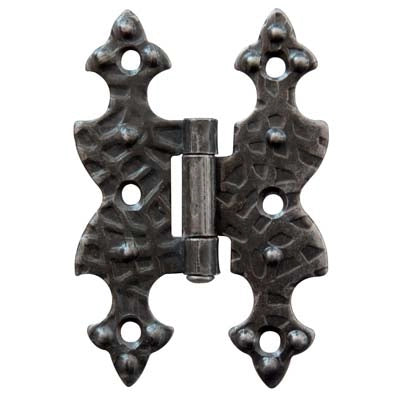 CERNIERA A BANDELLA DOPPIO T PIANA - F.BATTUTO NERO SFUMATO MM 95X65- 10 pezzi