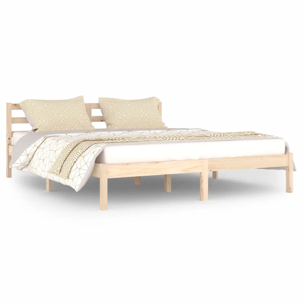Giroletto-Struttura Letto in Legno Massello di Pino 160x200 cm 398109