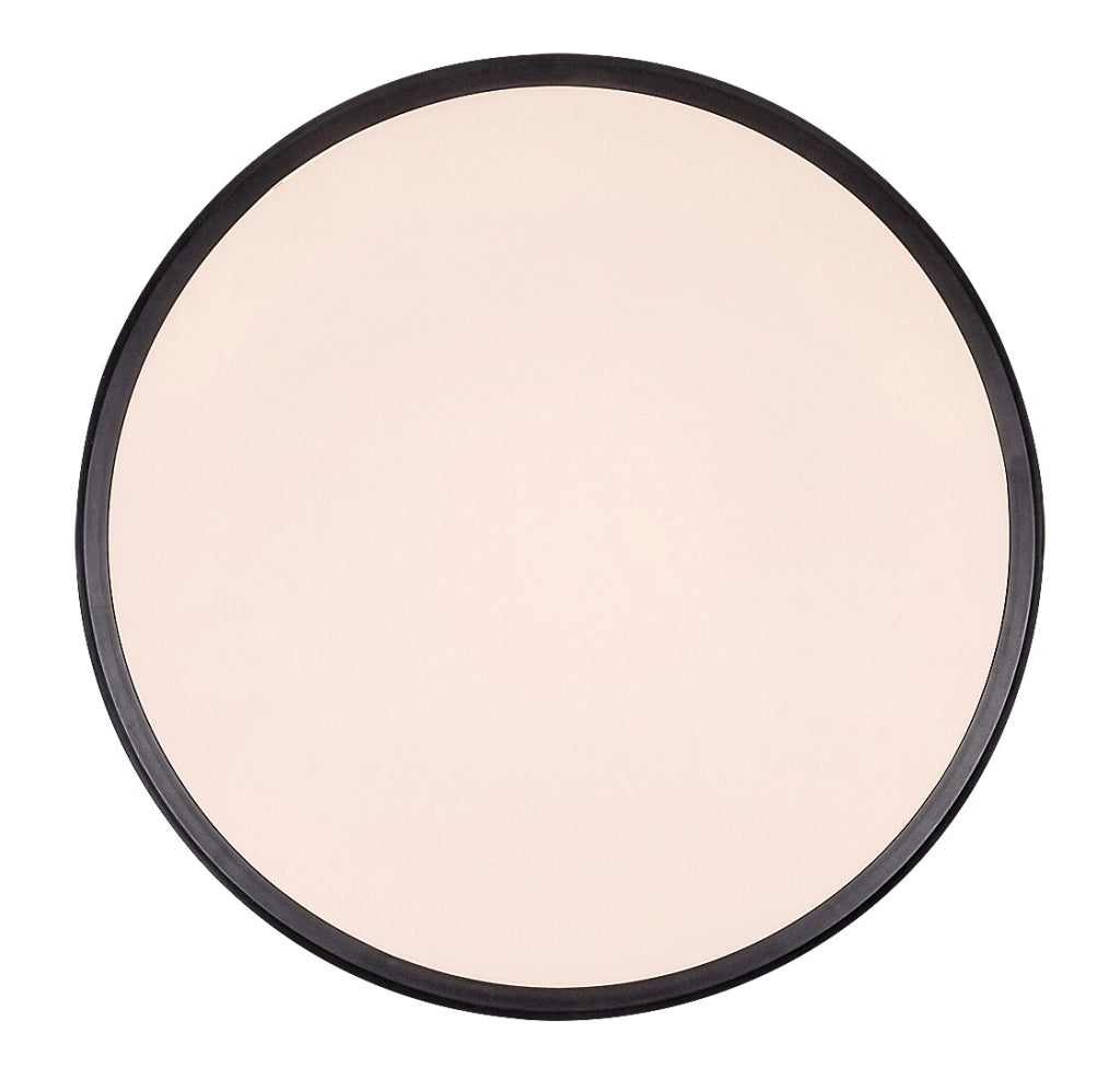 Plafoniera LED Rabalux Engon tonda nera 38cm 24W 3000K