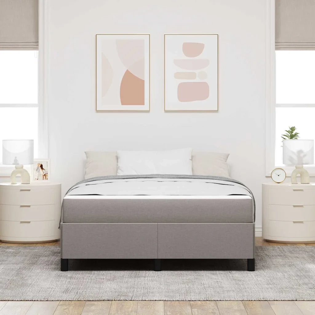 Letto a molle con materasso Talpa 140 x 190 cm Tessuto 3398861