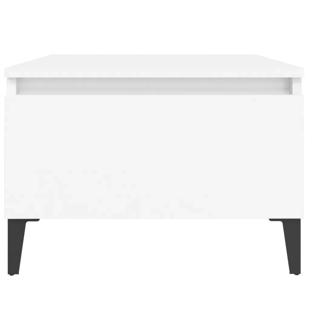 Tavolini Bianchi 2pz 50x46x35 cm in Legno Multistrato cod mxl 26618