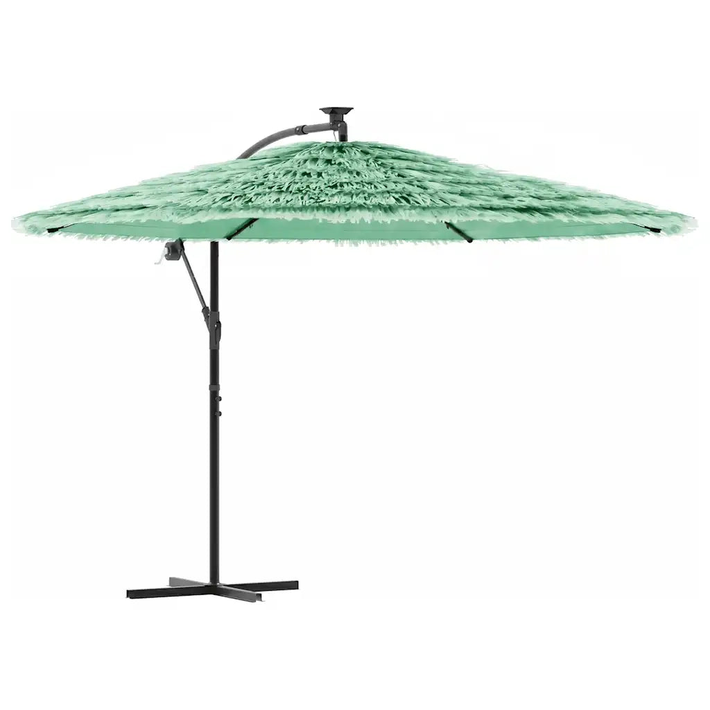 Ombrello | Parasolne da Giardino con Palo in Acciaio Verde 269x269x235 cm