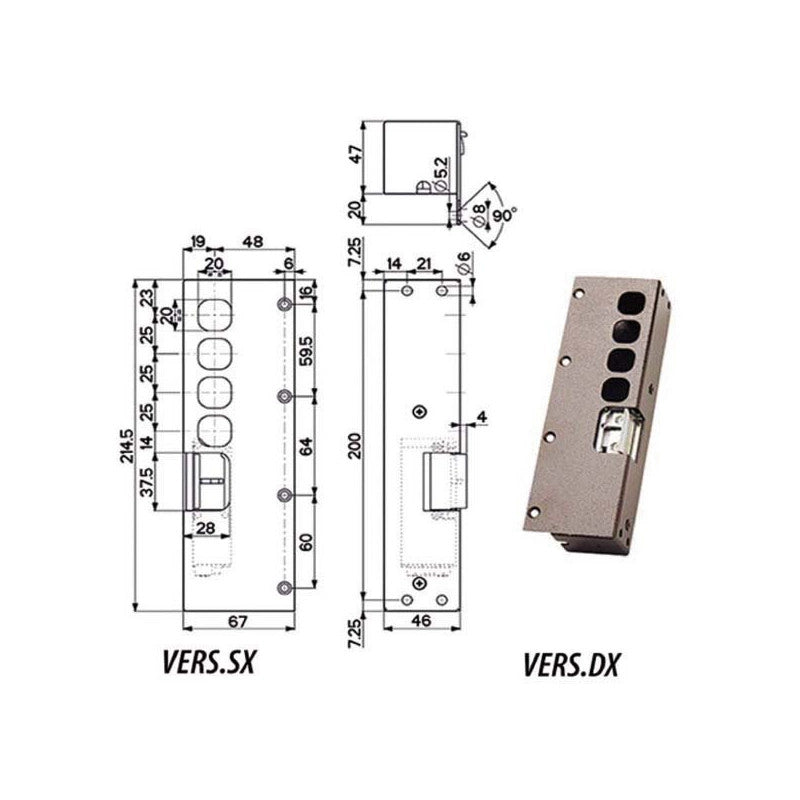 Ferrogliera Elettrica Alta Sx 94081 Mottura