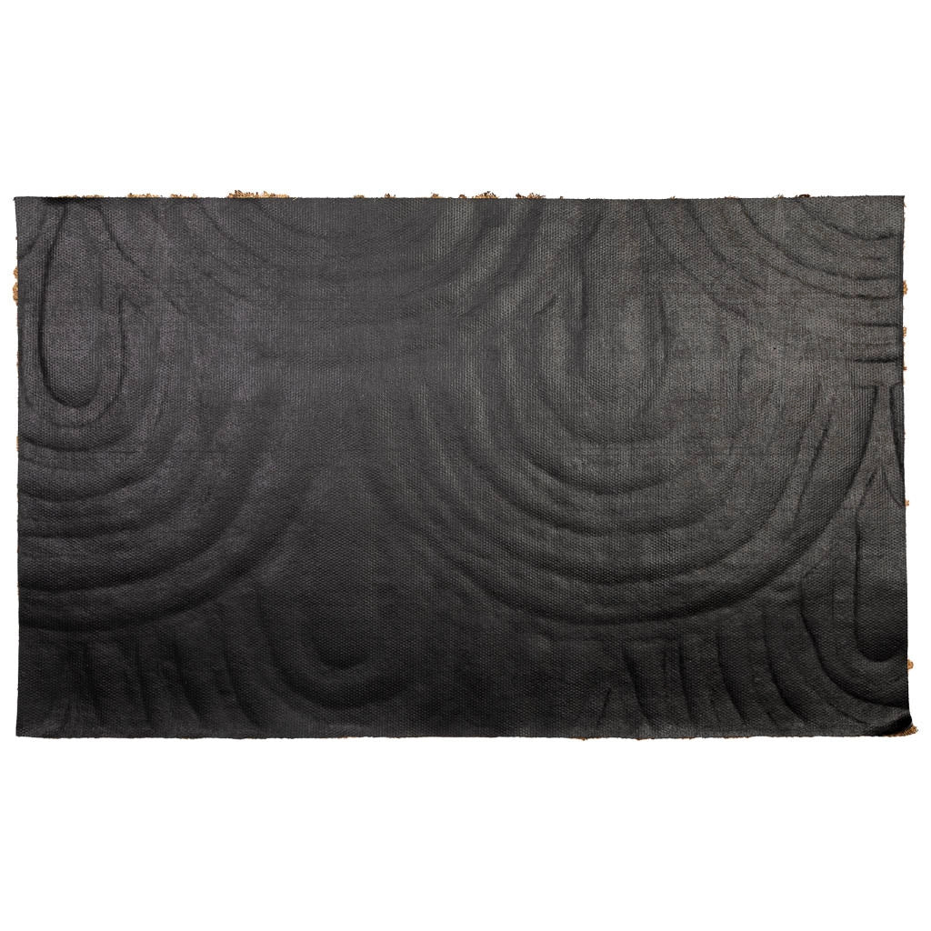 Zerbino in fibra pressata marrone 43x73