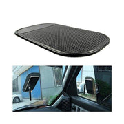 Trade Shop - Tappetino Adesivo In Silicone Supporto Antiscivolo Cruscotto Auto Smartphone -