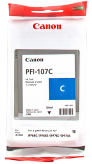 Canon Large Format Canon PFI-107 C Cartucce ciano