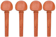 Stemsleutels 4 Stuks per Viool - Jujubehout - Componenti per Archetti - Sostenibilità - Design Elegante - Alta Affidabilità - Componenti per Violino