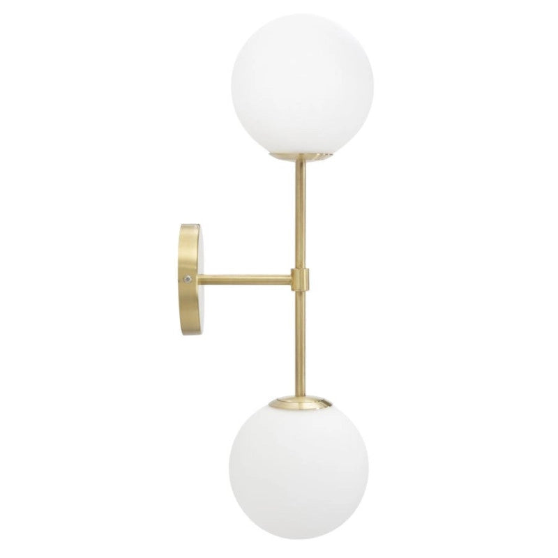 Lampadelle A Da Muro Glamy Doppia cm 15x21x55