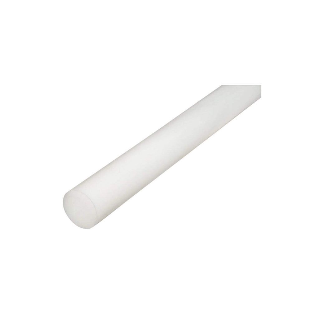 Barra di poliammide PA6 bianca 1000x80mm 6.3 Kg