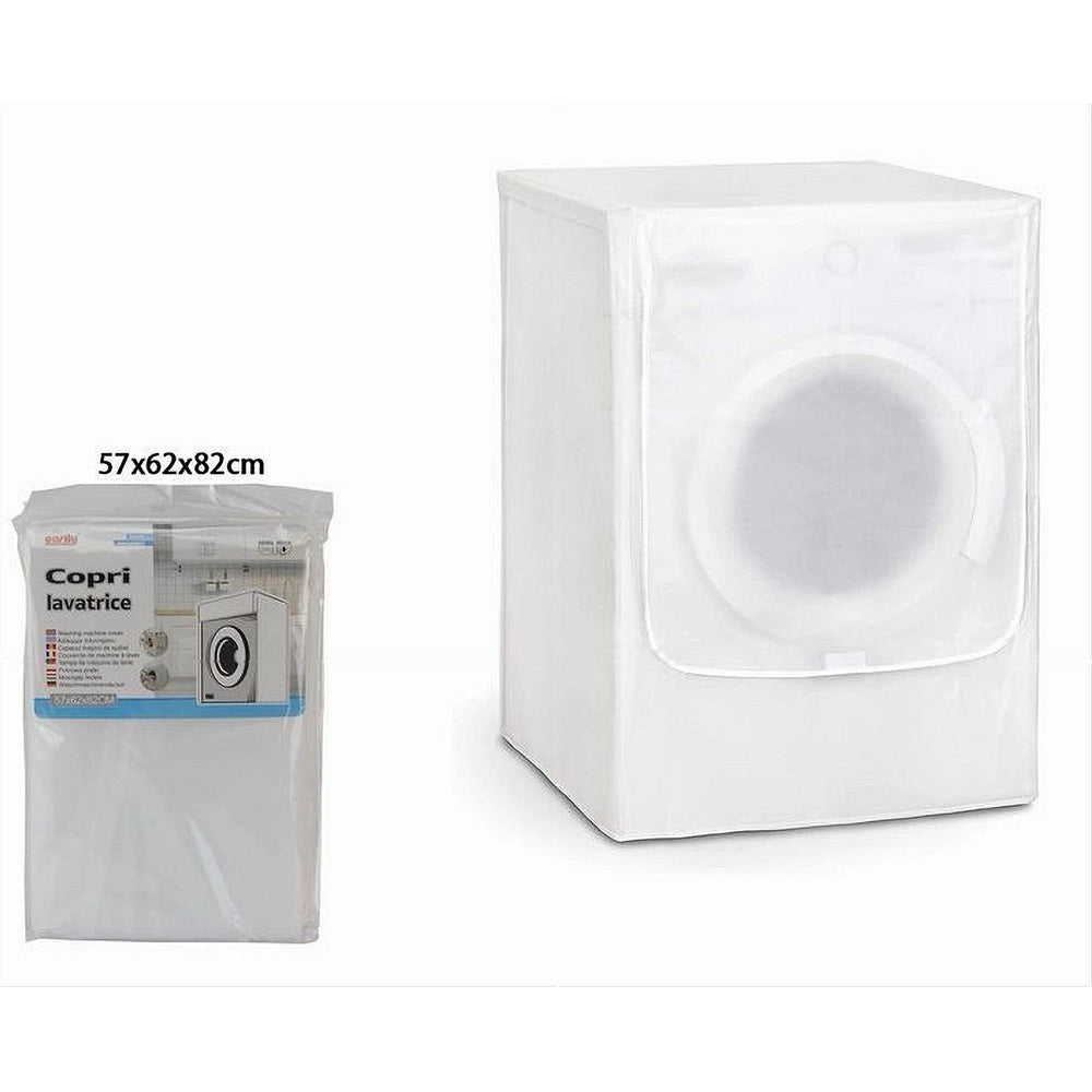 Trade Shop - Telo Copri Lavatrice Da Esterno Copertura Impermeabile Cerniera 57x62x82cm 59490 -
