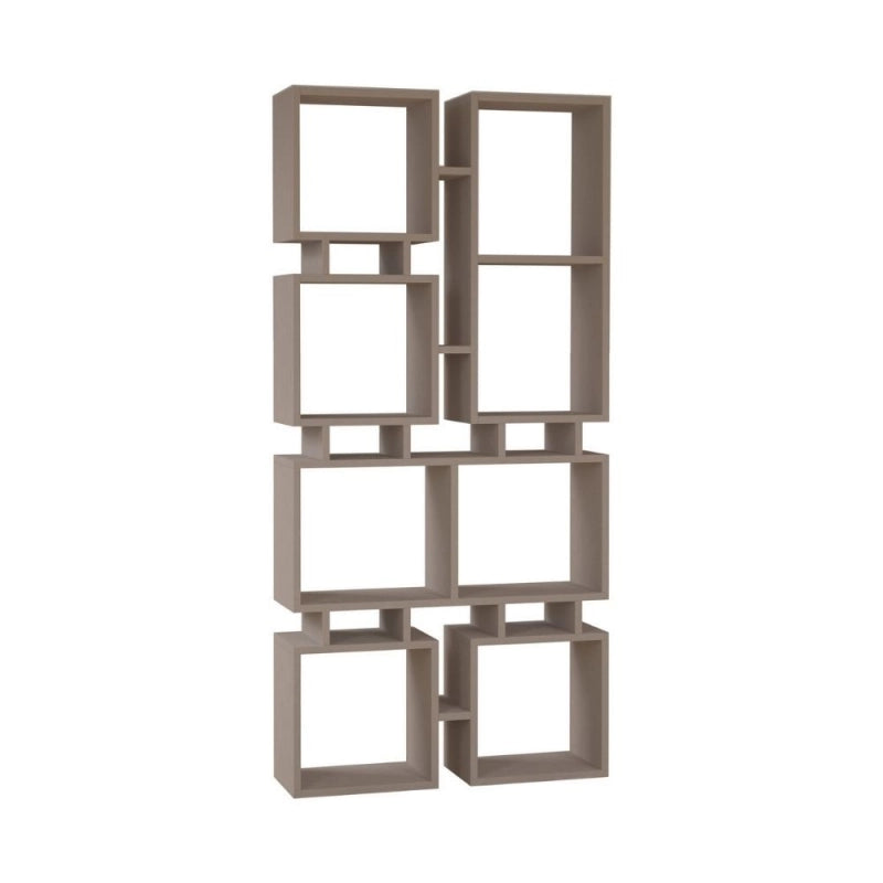 Libreria bifacciale Rail tortora 79x166,5
