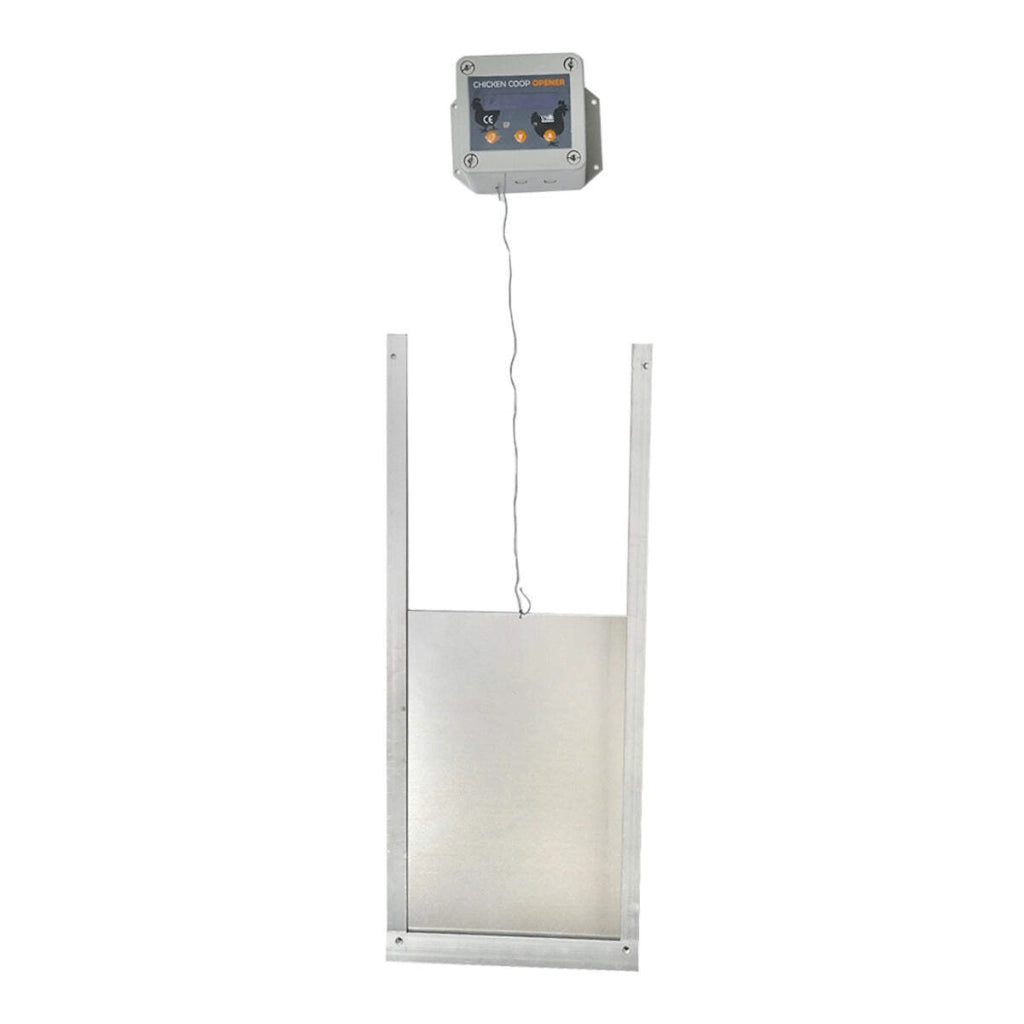 Porta automatica per pollaio, 60x23 Breckner Germany.