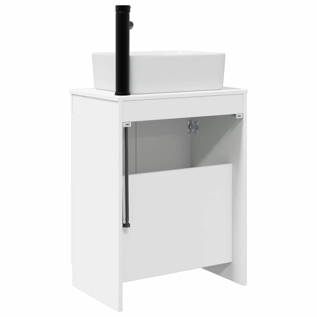 Mobile da bagno con lavabo Bianco Lucido 54 x 35 x 83 cm 890162