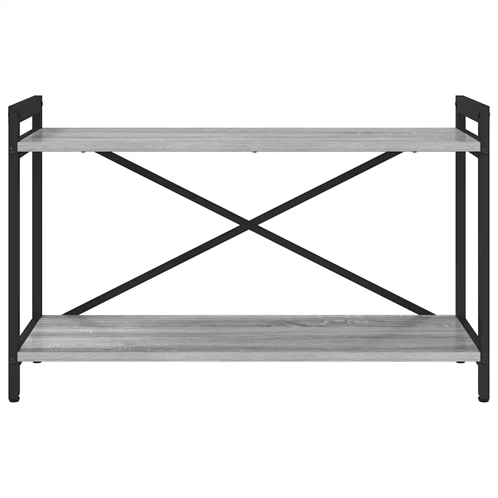vidaXL Libreria Grigio sonoma 80 x 30 x 48.5 cm Legno multistrato
