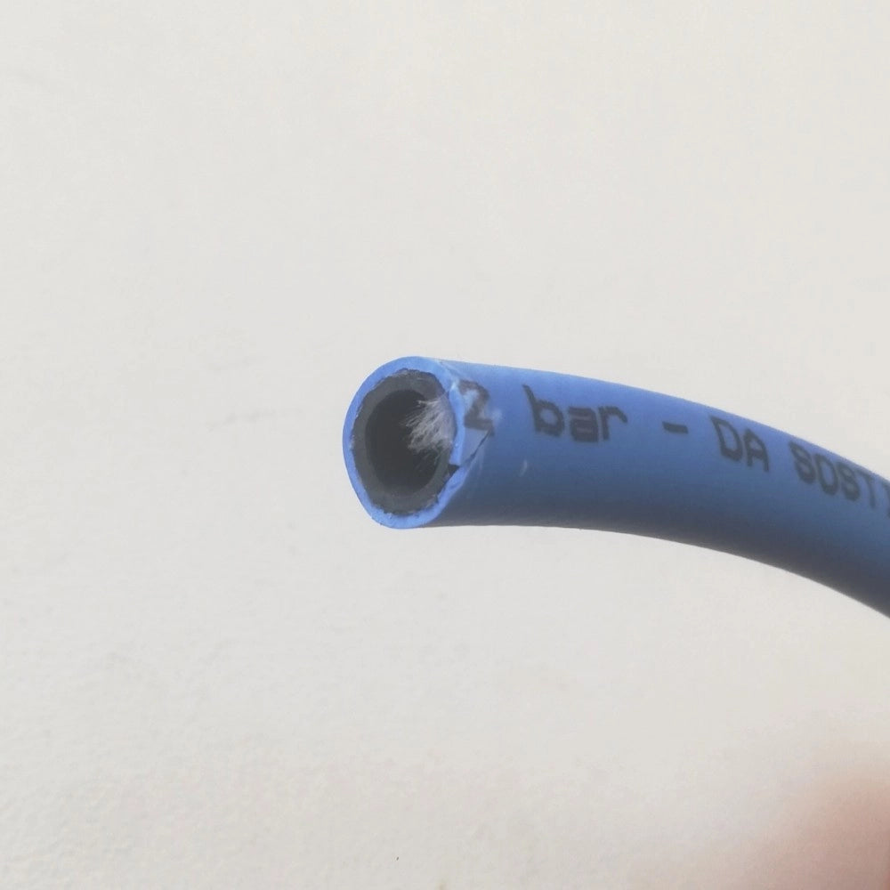 Tubo gas gpl blu in pvc 8x13mm per uso domestico - 2mt