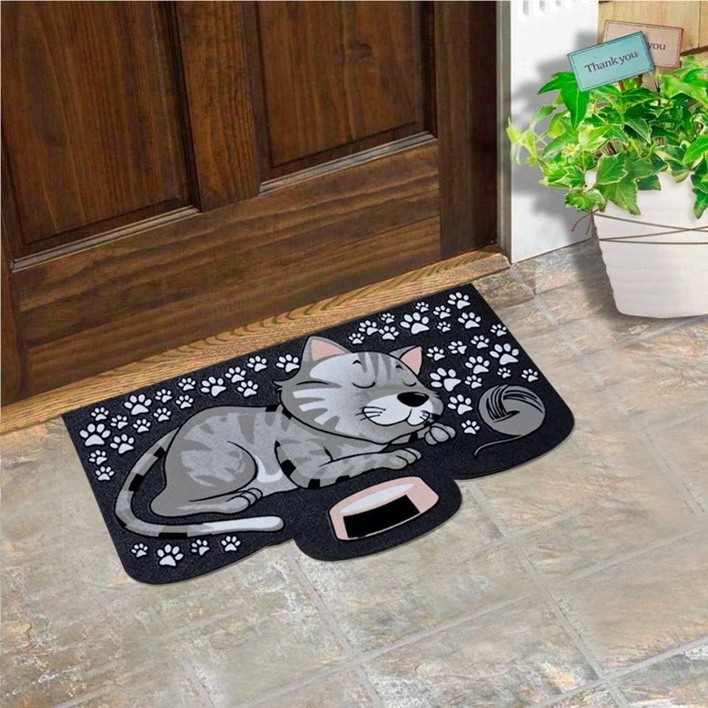 Zerbino Gomma Simpatico Tappeto Ingresso Asciugapassi Antiscivolo Made In Itay Dis.C